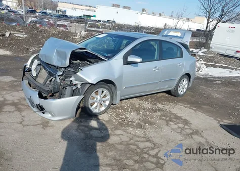 2012 Nissan Sentra 2.0 Sl from USA, damaged, VIN 3N1AB6AP0CL784932